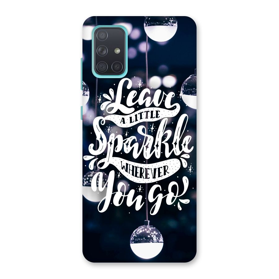 Little Spark Back Case for Galaxy A71