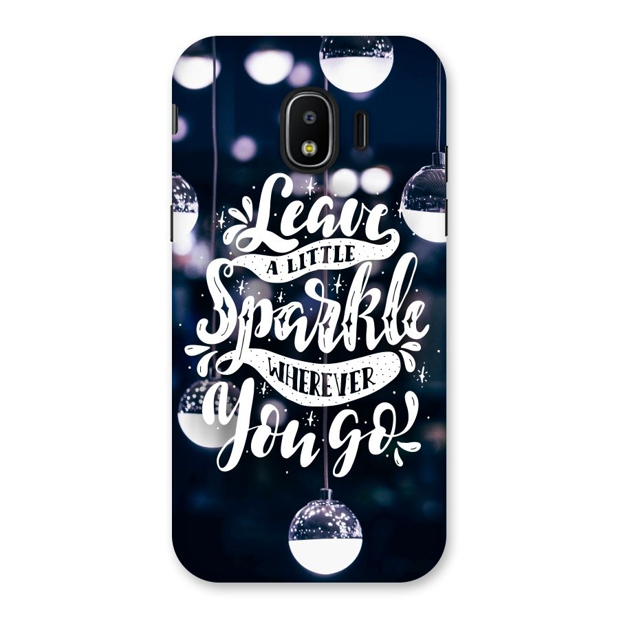 Little Spark Back Case for Galaxy J2 Pro 2018