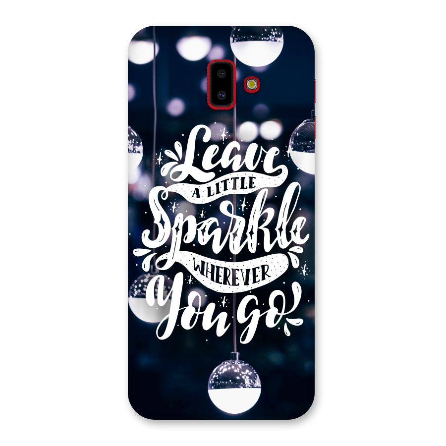 Little Spark Back Case for Galaxy J6 Plus