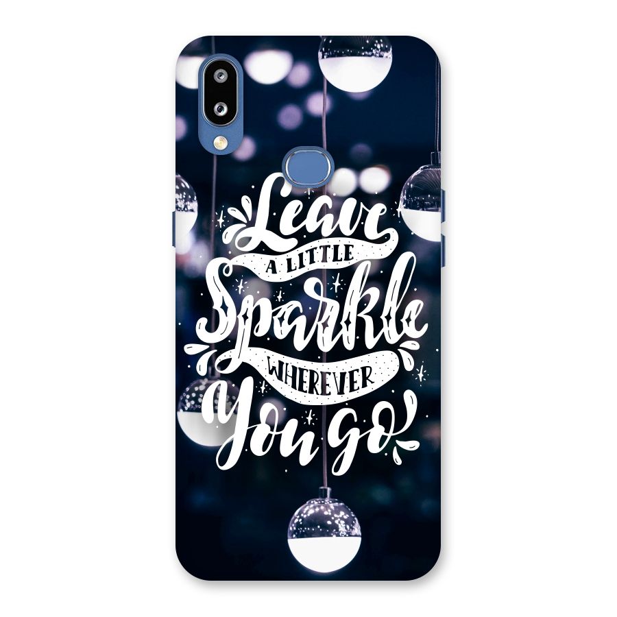 Little Spark Back Case for Galaxy M01s