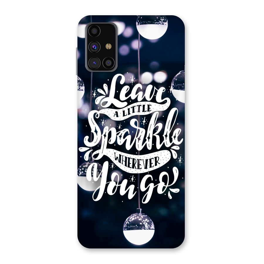 Little Spark Back Case for Galaxy M31s