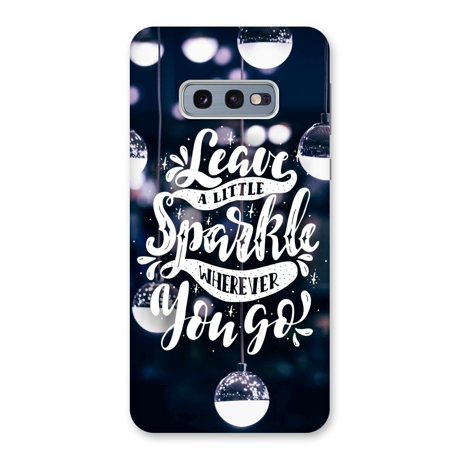 Little Spark Back Case for Galaxy S10e