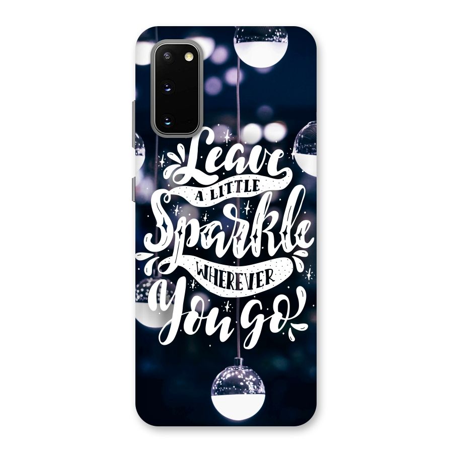 Little Spark Back Case for Galaxy S20