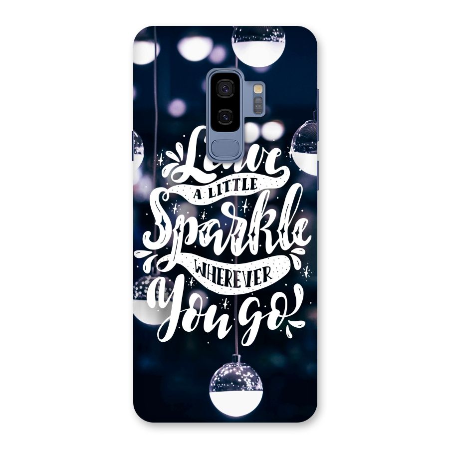 Little Spark Back Case for Galaxy S9 Plus