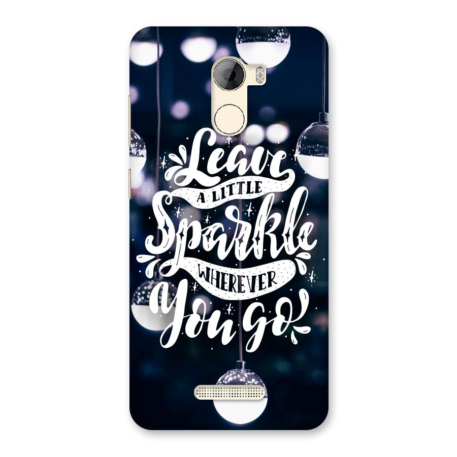 Little Spark Back Case for Gionee A1 LIte