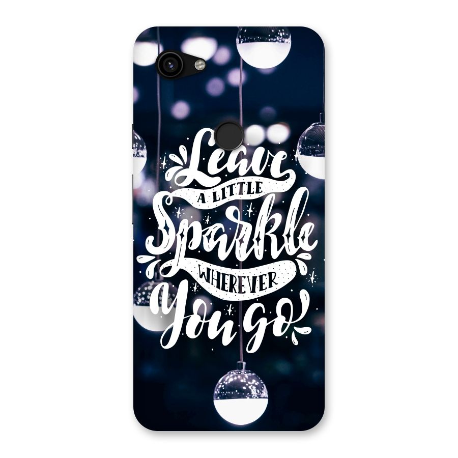 Little Spark Back Case for Google Pixel 3a XL