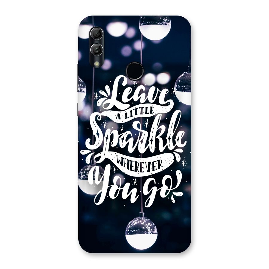 Little Spark Back Case for Honor 10 Lite