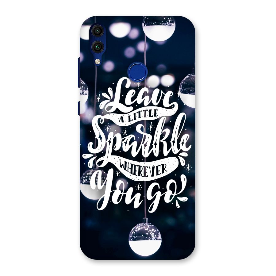 Little Spark Back Case for Honor 8C