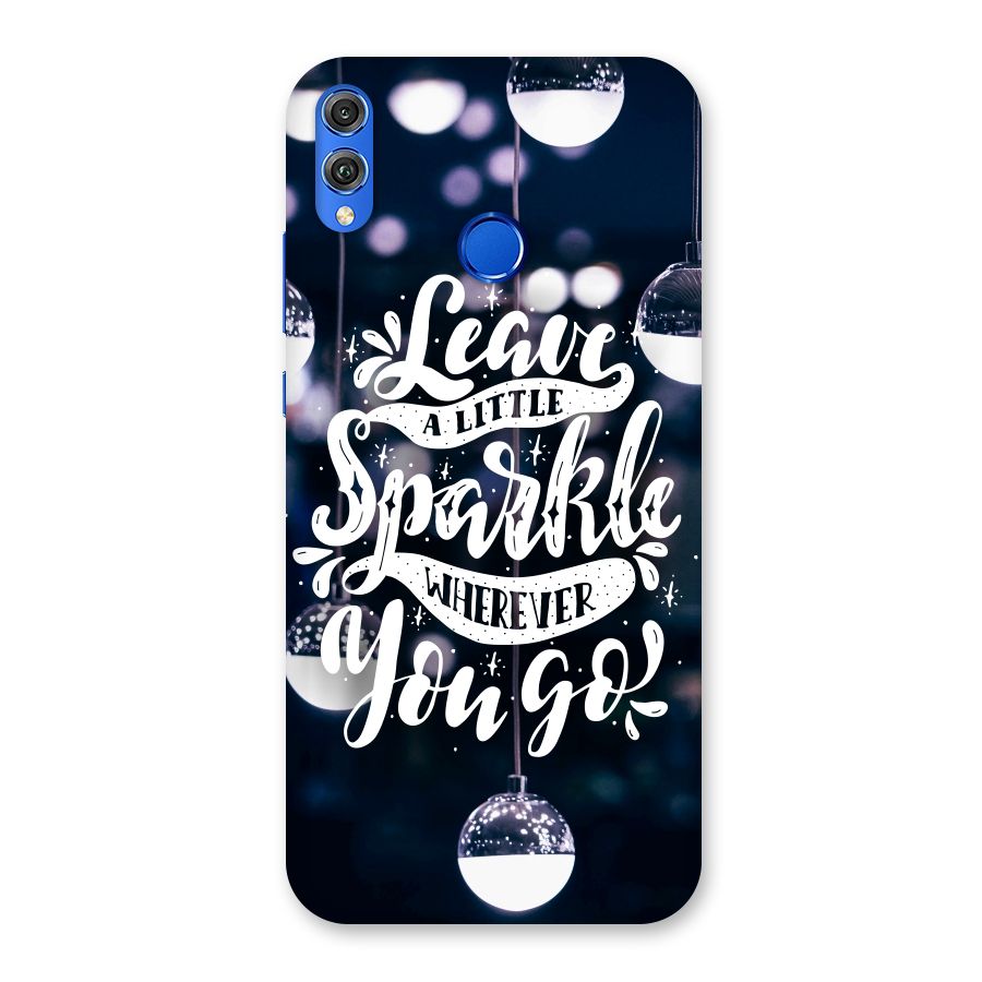 Little Spark Back Case for Honor 8X