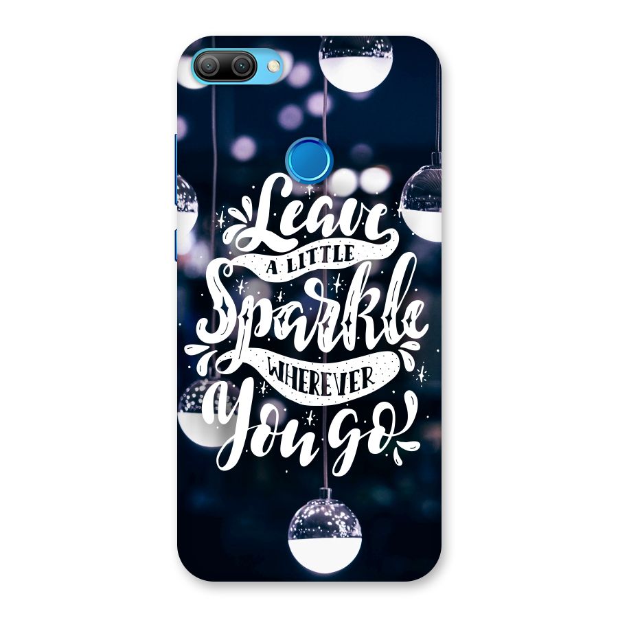 Little Spark Back Case for Honor 9N