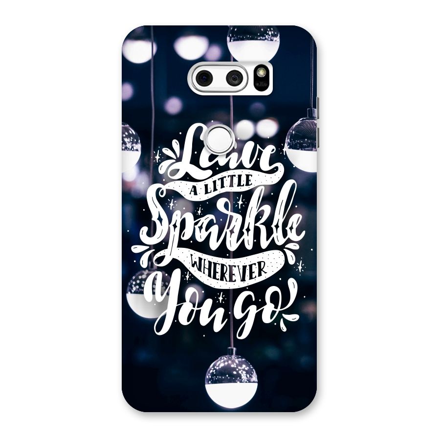 Little Spark Back Case for LG V30