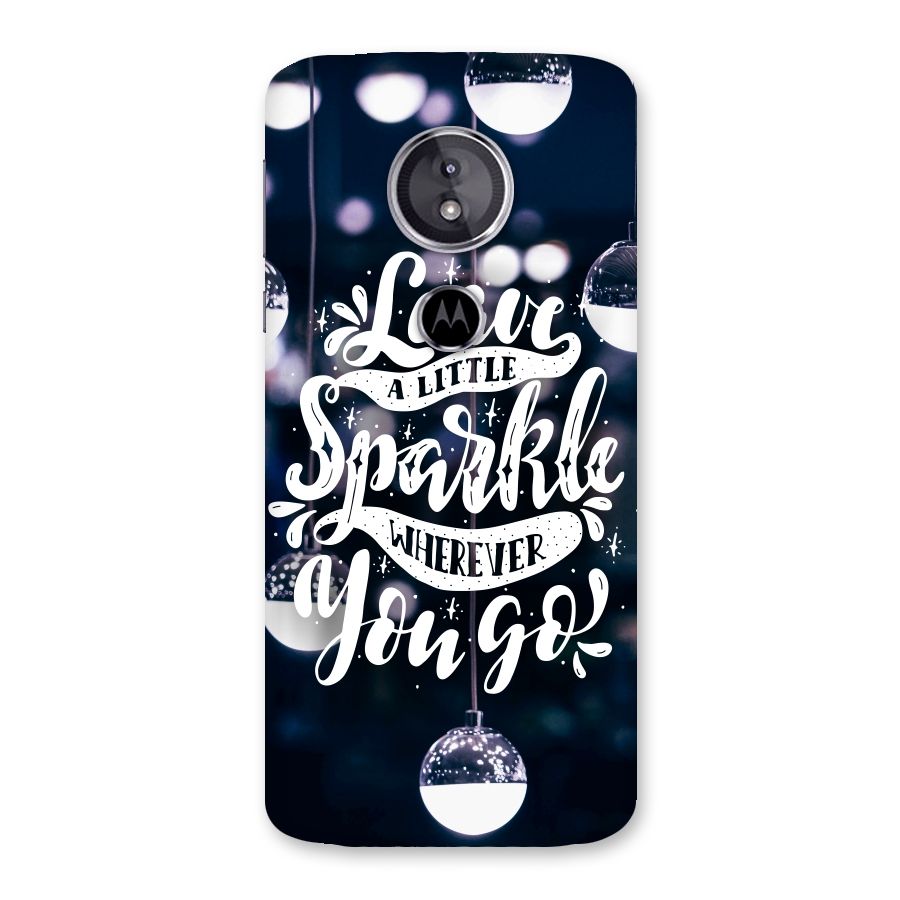 Little Spark Back Case for Moto E5