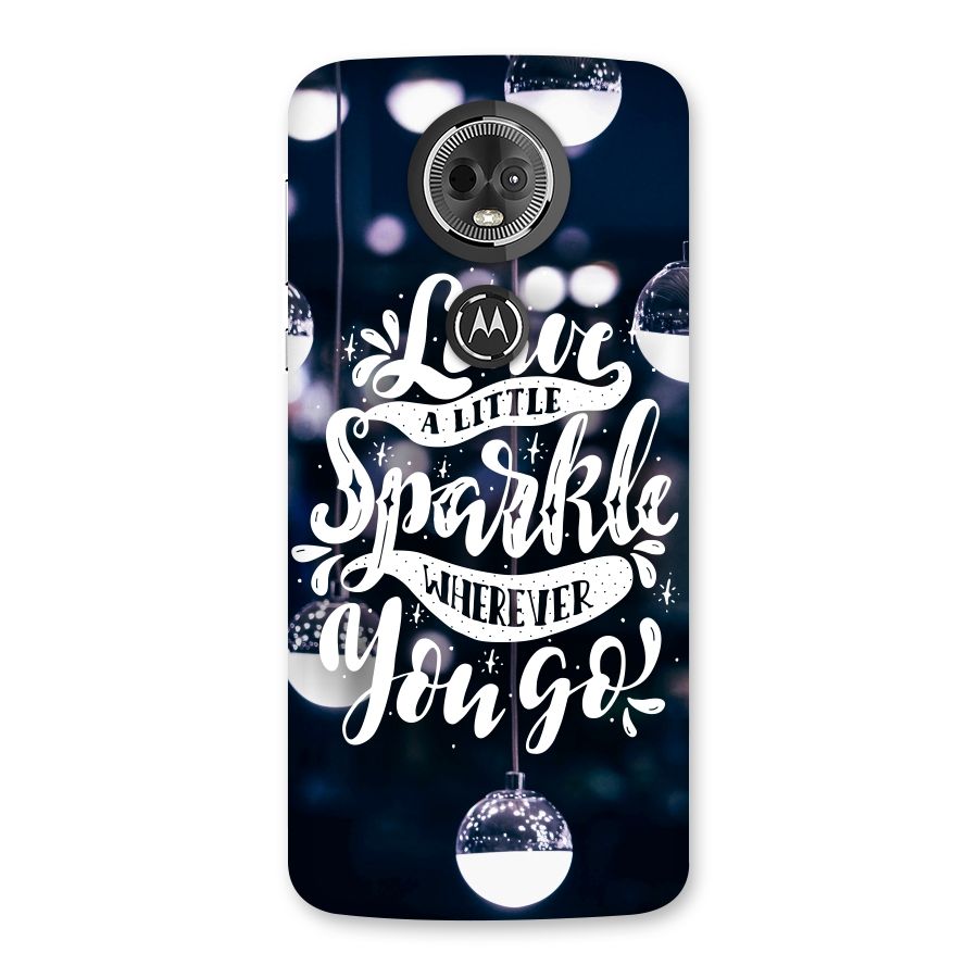 Little Spark Back Case for Moto E5 Plus
