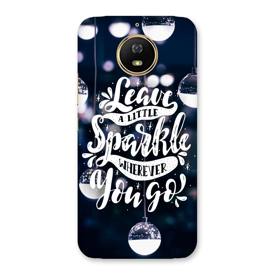 Little Spark Back Case for Moto G5s