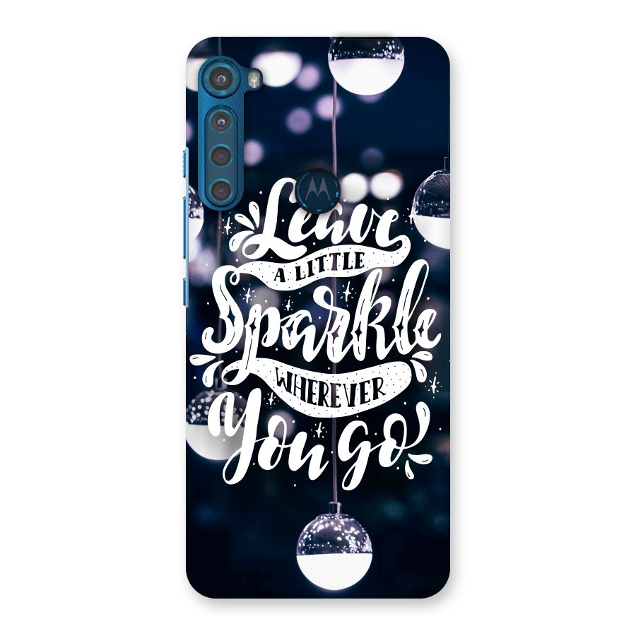 Little Spark Back Case for Motorola One Fusion Plus