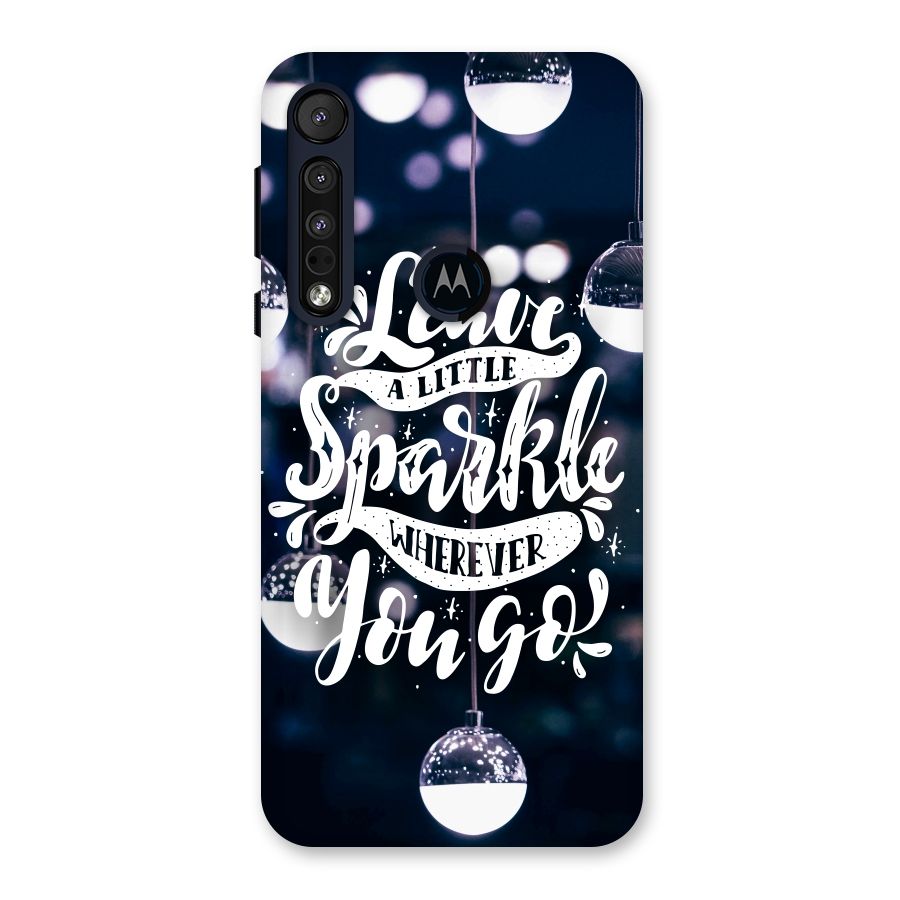 Little Spark Back Case for Motorola One Macro
