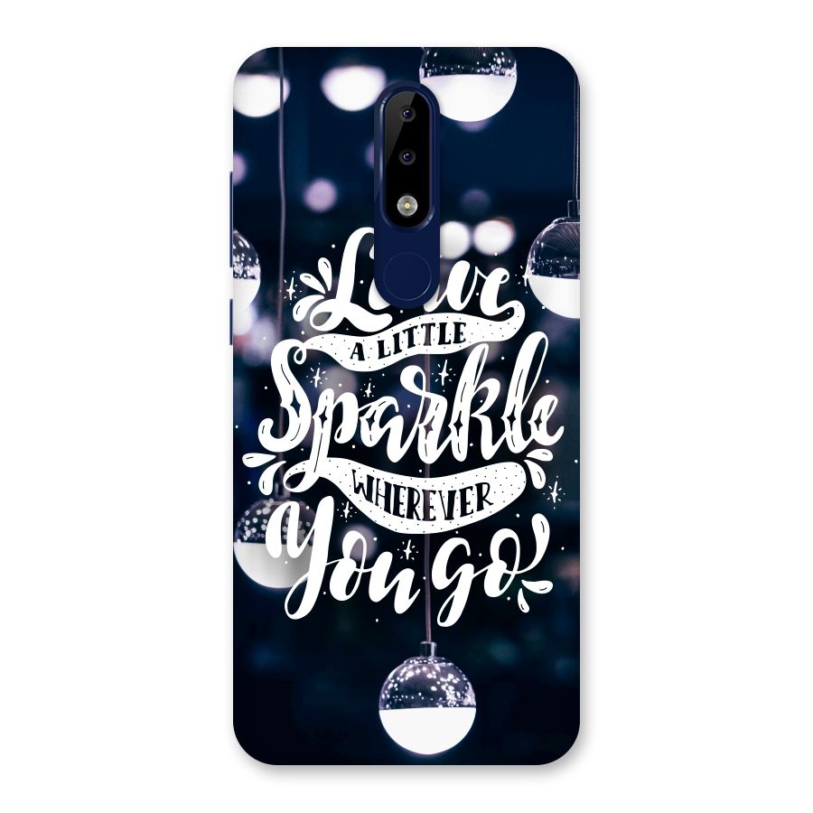 Little Spark Back Case for Nokia 5.1 Plus