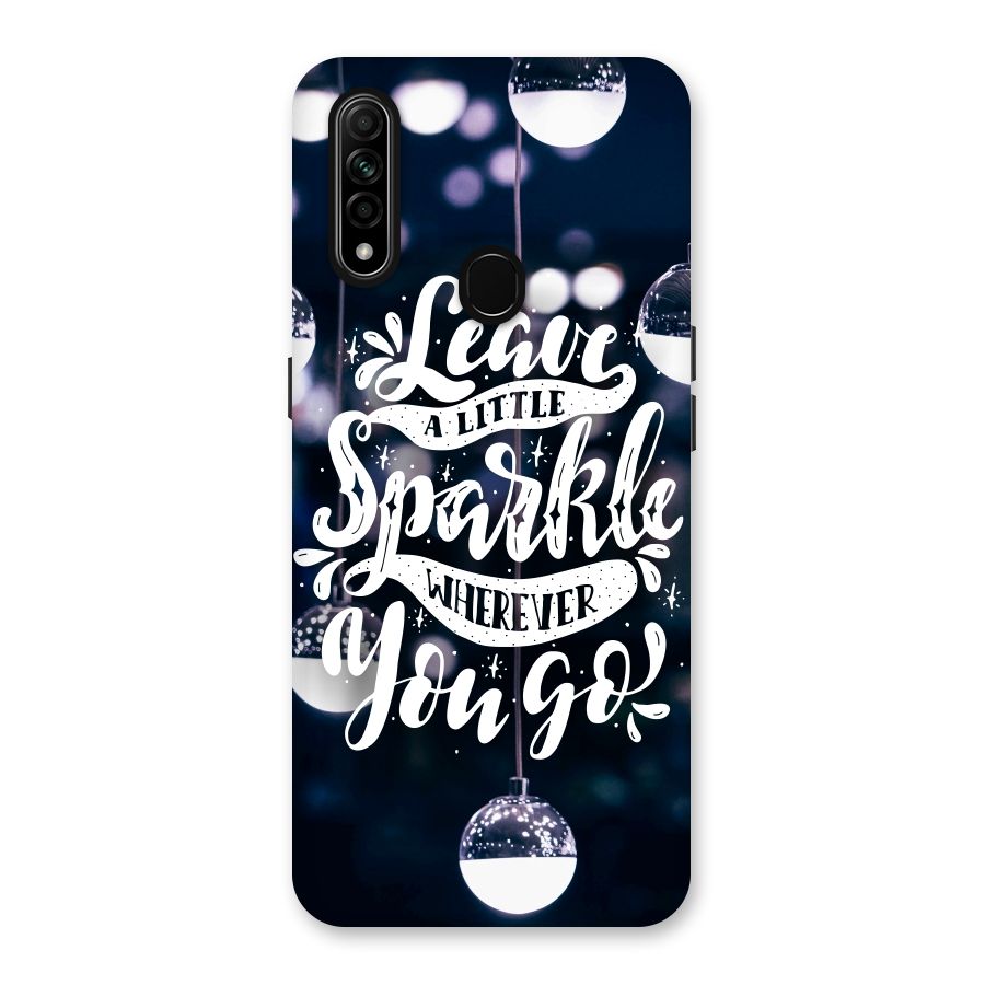 Little Spark Back Case for Oppo A31