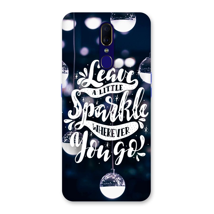 Little Spark Back Case for Oppo A9