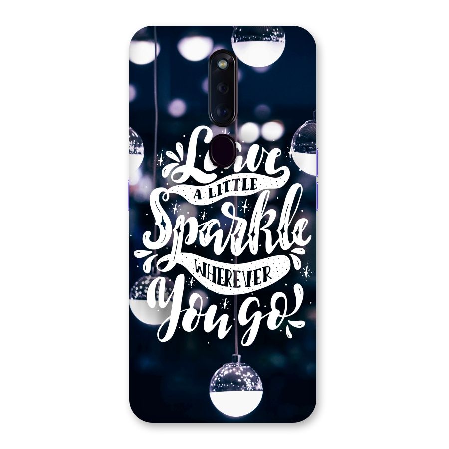 Little Spark Back Case for Oppo F11 Pro