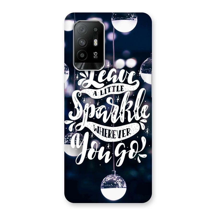 Little Spark Back Case for Oppo F19 Pro Plus 5G