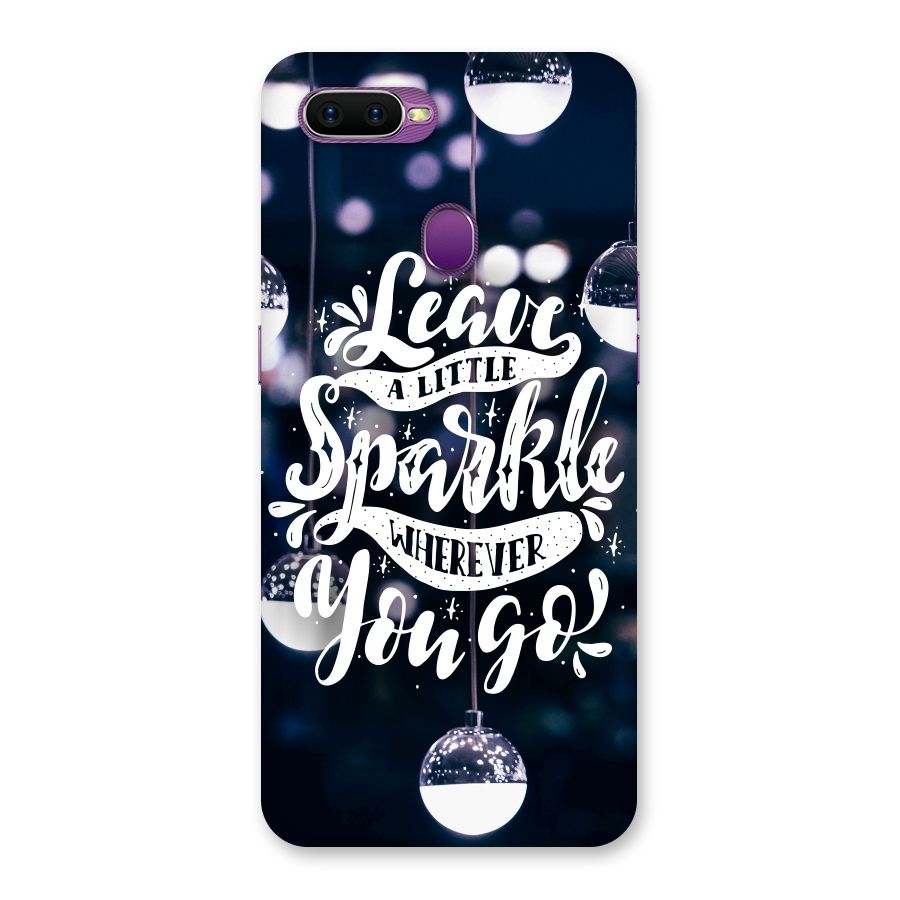 Little Spark Back Case for Oppo F9