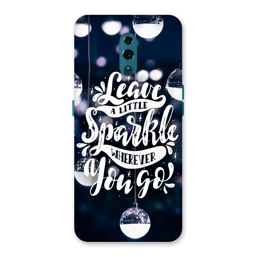 Little Spark Back Case for Oppo Reno