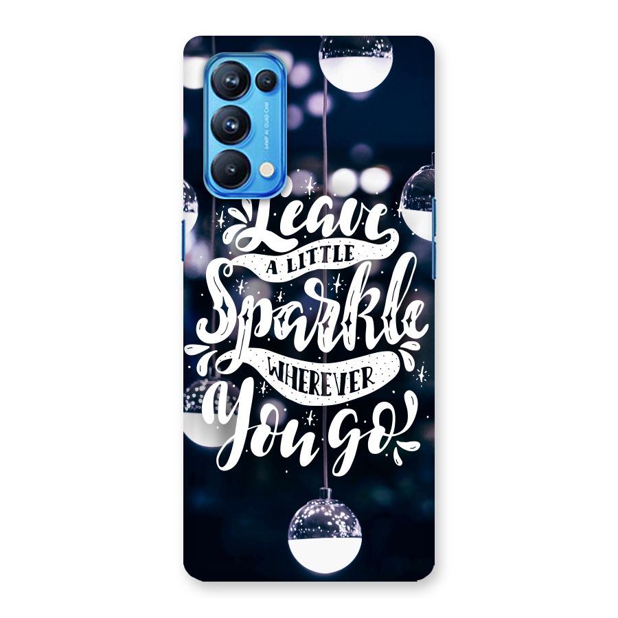 Little Spark Back Case for Oppo Reno5 Pro 5G