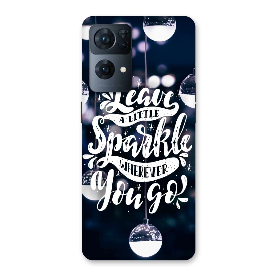 Little Spark Back Case for Oppo Reno7 Pro 5G