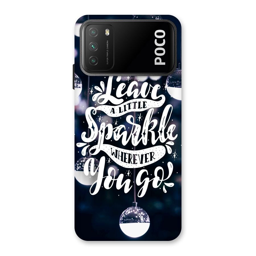 Little Spark Back Case for Poco M3