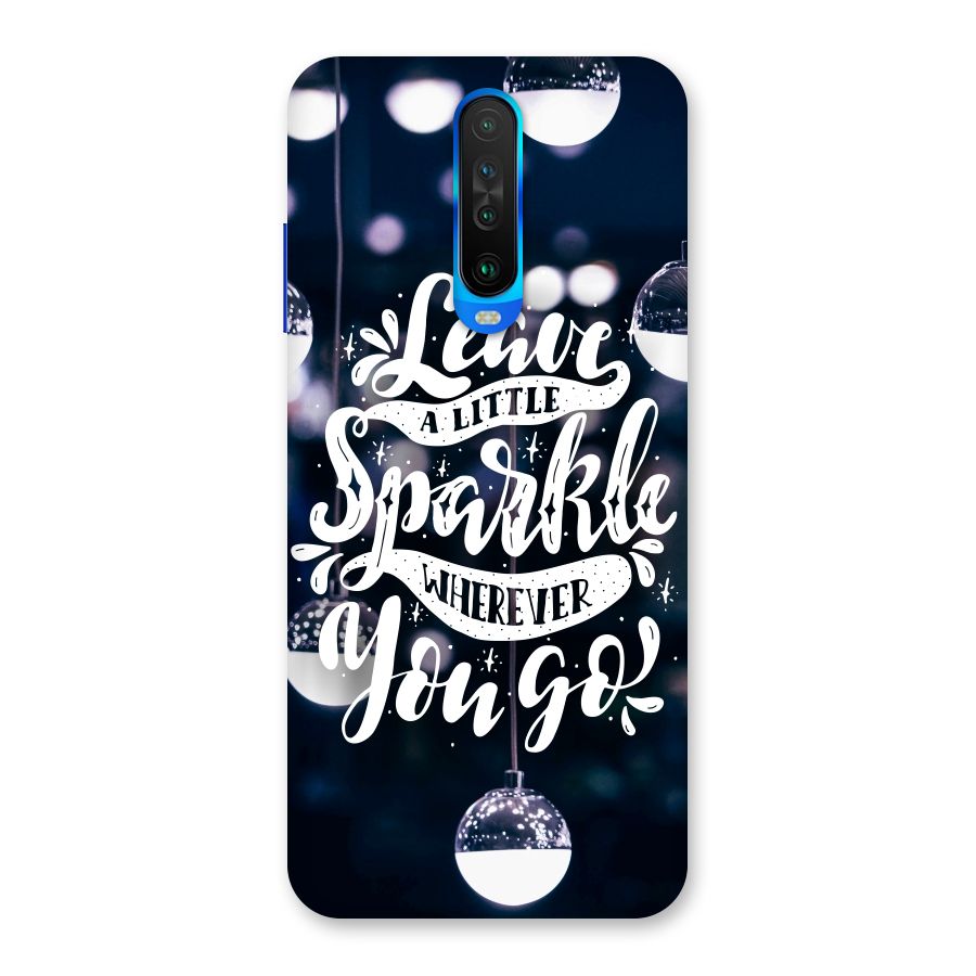 Little Spark Back Case for Poco X2