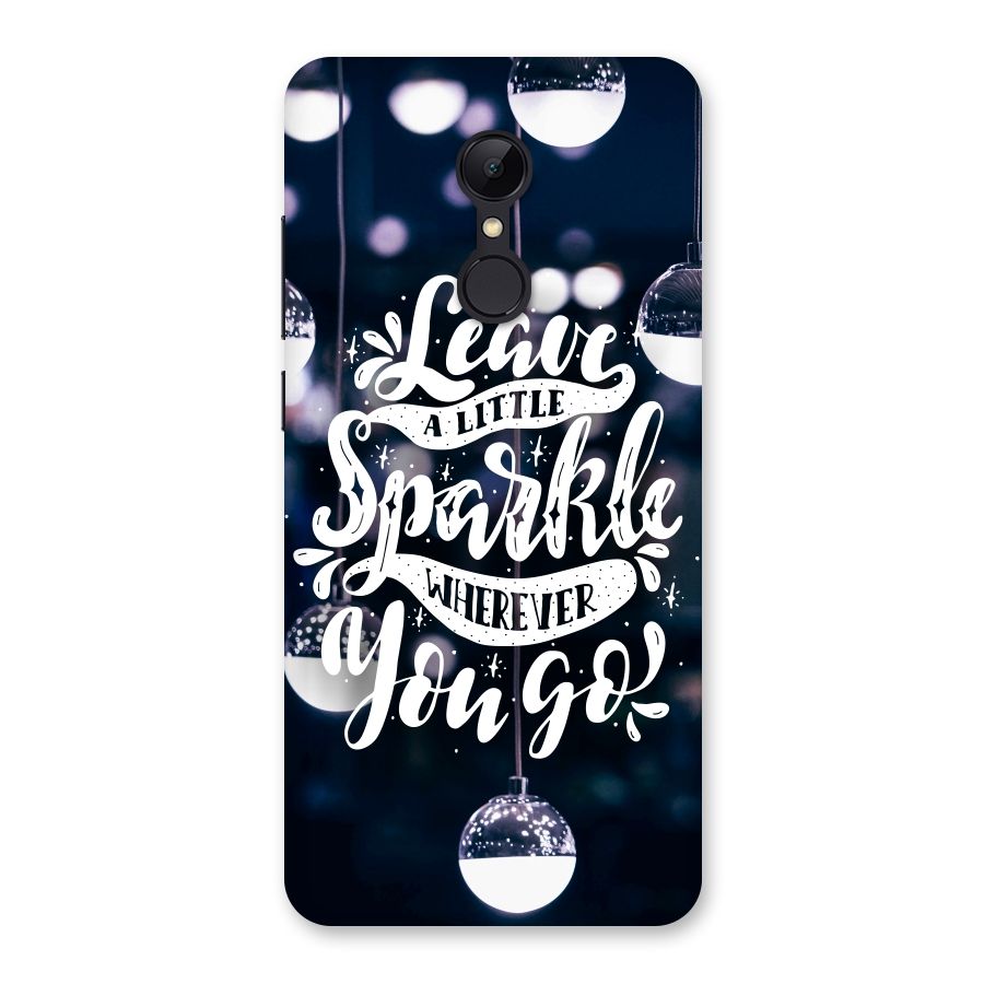 Little Spark Back Case for Redmi 5