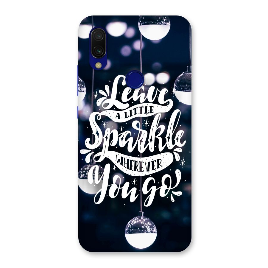 Little Spark Back Case for Redmi 7