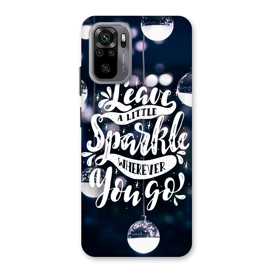 Little Spark Back Case for Redmi Note 10