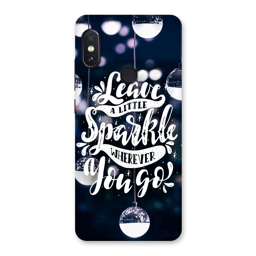 Little Spark Back Case for Redmi Note 5 Pro