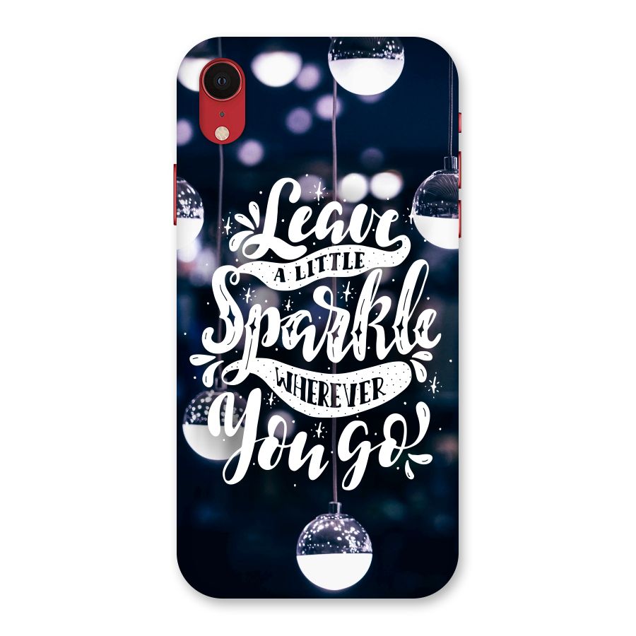 Little Spark Back Case for iPhone XR