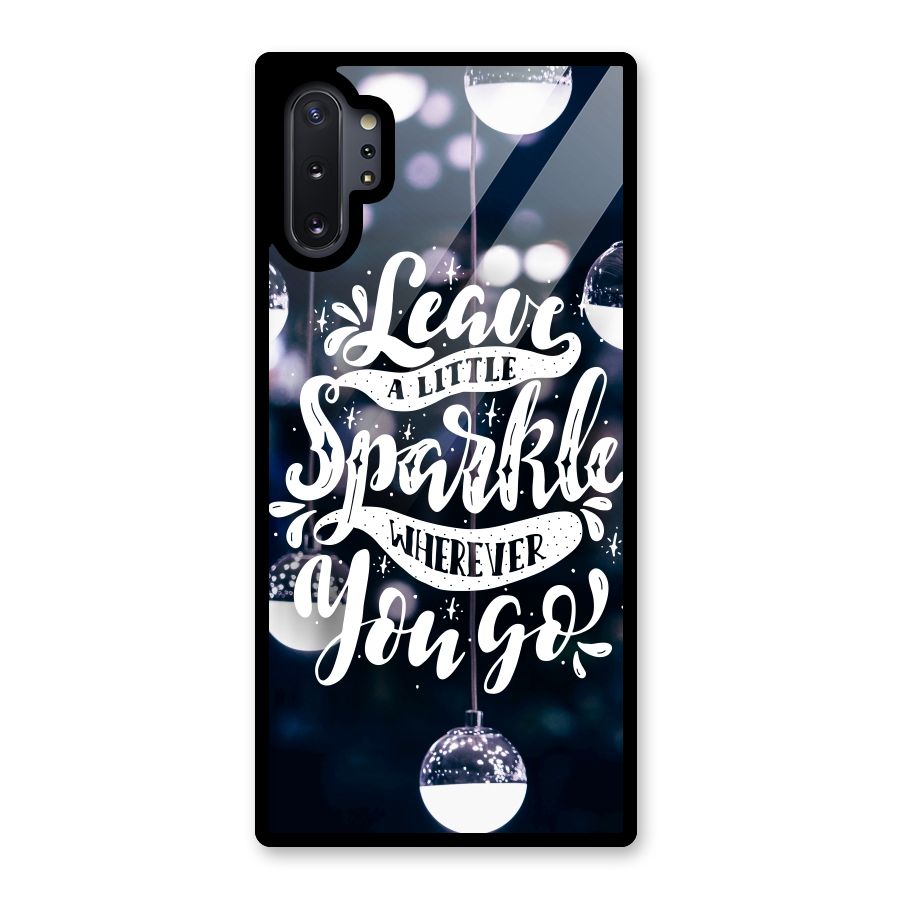 Little Spark Glass Back Case for Galaxy Note 10 Plus