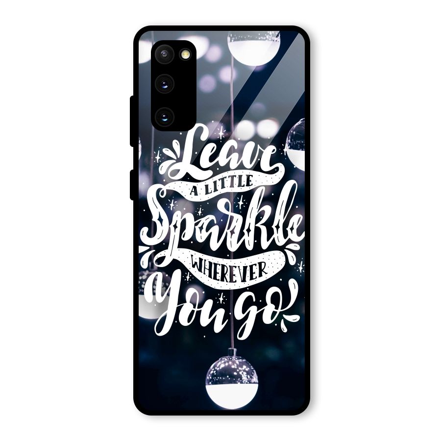 Little Spark Glass Back Case for Galaxy S20 FE 5G