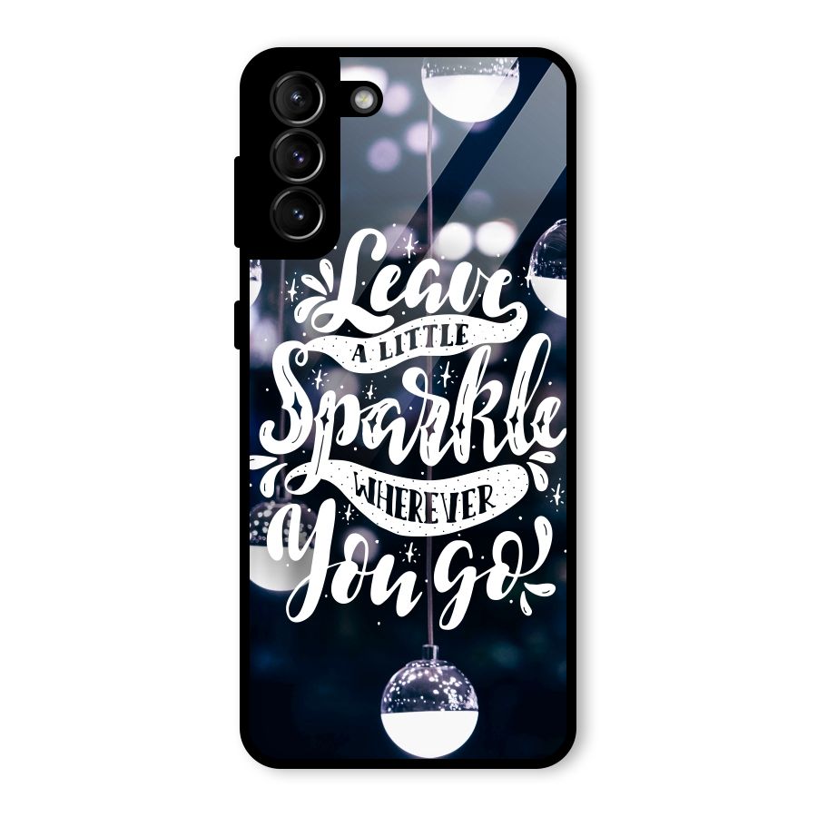 Little Spark Glass Back Case for Galaxy S21 Plus