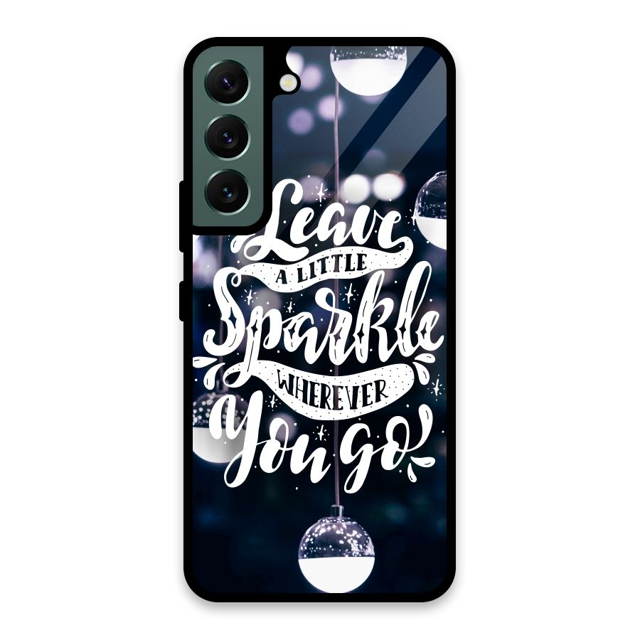 Little Spark Glass Back Case for Galaxy S22 5G