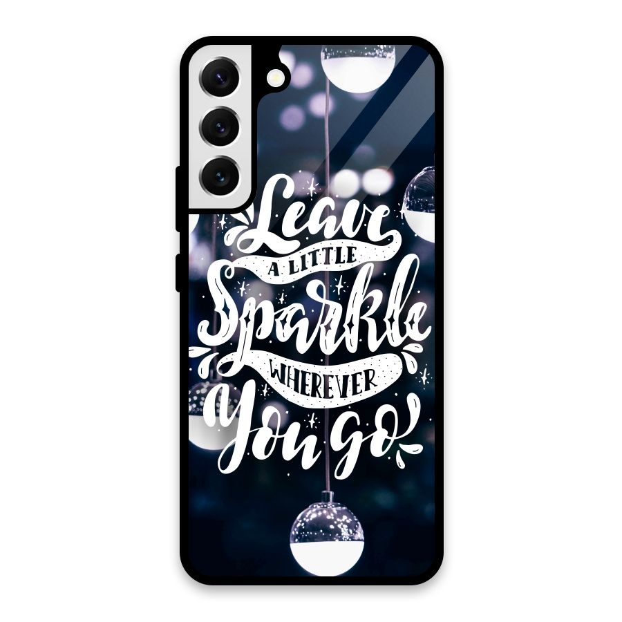 Little Spark Glass Back Case for Galaxy S22 Plus 5G