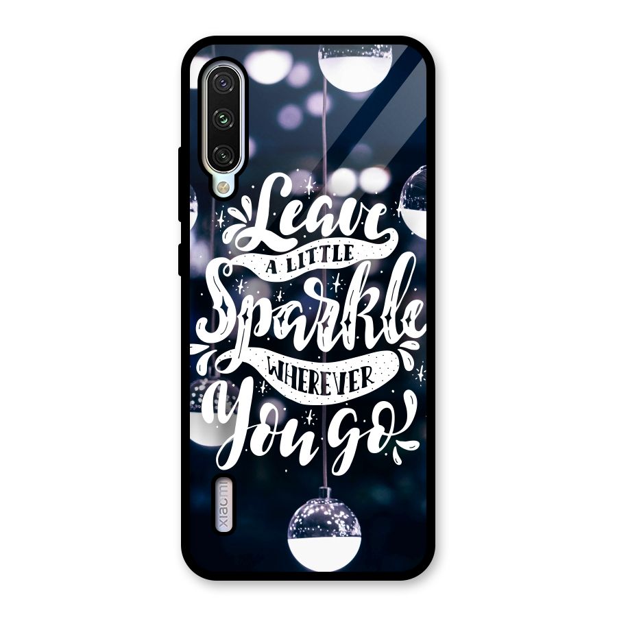 Little Spark Glass Back Case for Mi A3