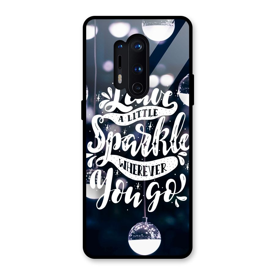 Little Spark Glass Back Case for OnePlus 8 Pro