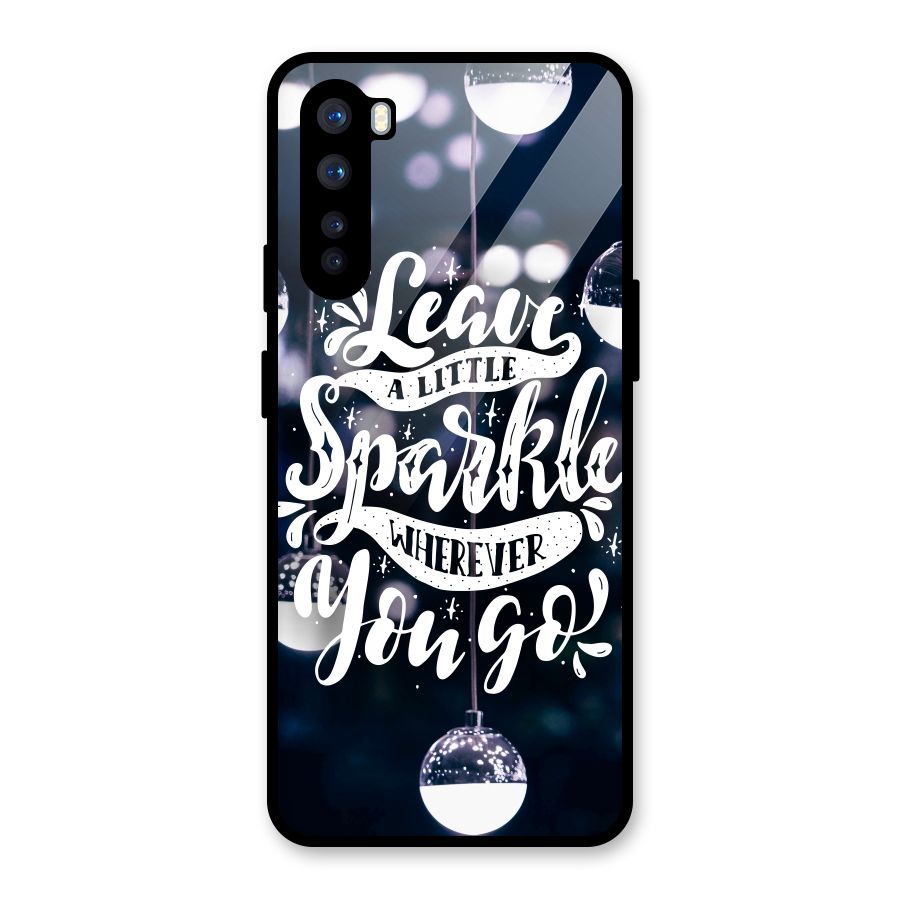 Little Spark Glass Back Case for OnePlus Nord