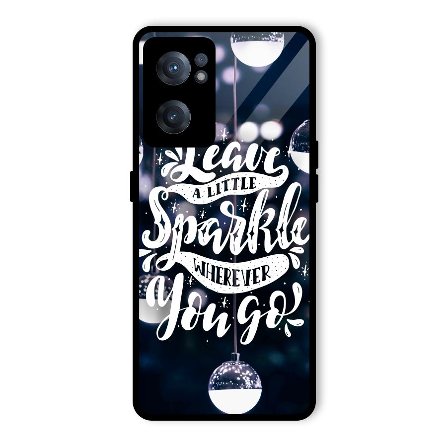 Little Spark Glass Back Case for OnePlus Nord CE 2 5G
