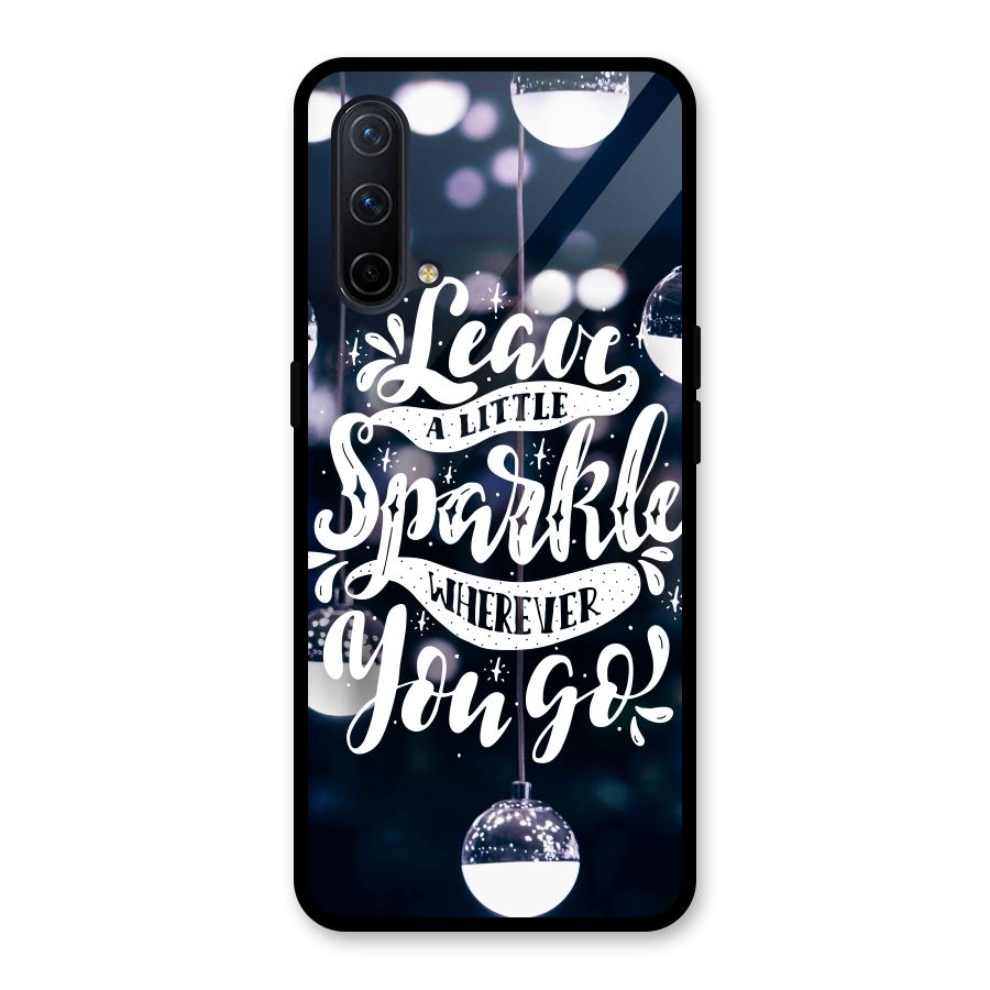 Little Spark Glass Back Case for OnePlus Nord CE 5G