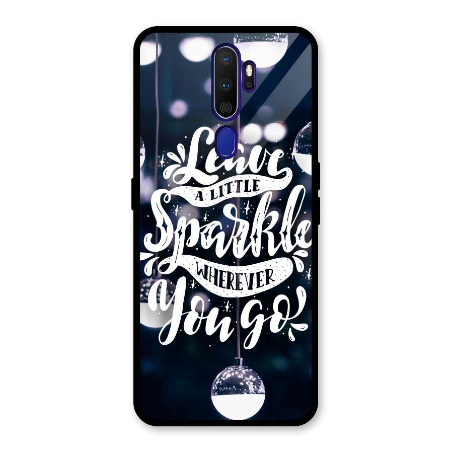 Little Spark Glass Back Case for Oppo A9 (2020)