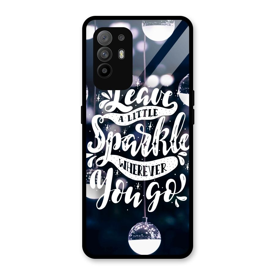 Little Spark Glass Back Case for Oppo F19 Pro Plus 5G