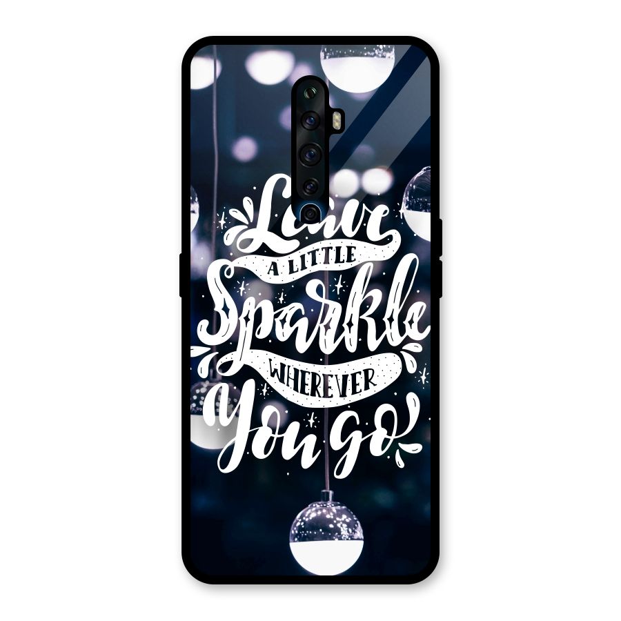 Little Spark Glass Back Case for Oppo Reno2 Z