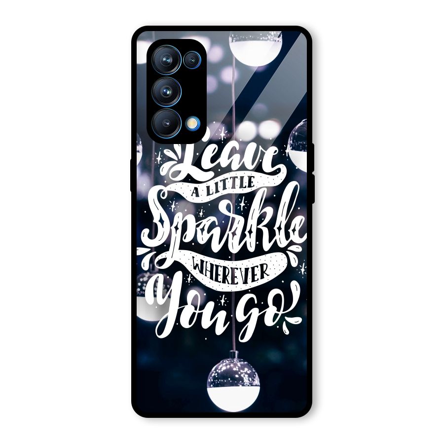 Little Spark Glass Back Case for Oppo Reno5 Pro 5G